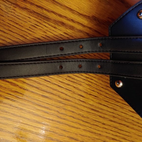 BCBGMAXAZRIA Black Corset Belt S main image 4